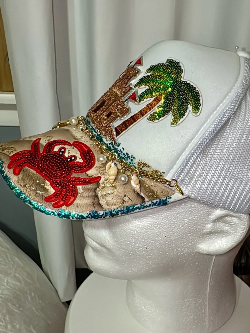 OTTO CUSTOM TRUCKER HAT LIVE AT THE BEACH!